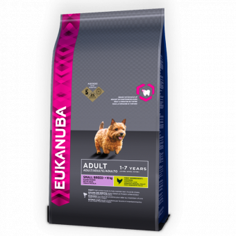 EUK DOG AD SMALL NORM ACT 3 KG